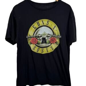 5 for $25| Guns N’ Roses Band Graphic Oversized Short Sleeve Tee Size M